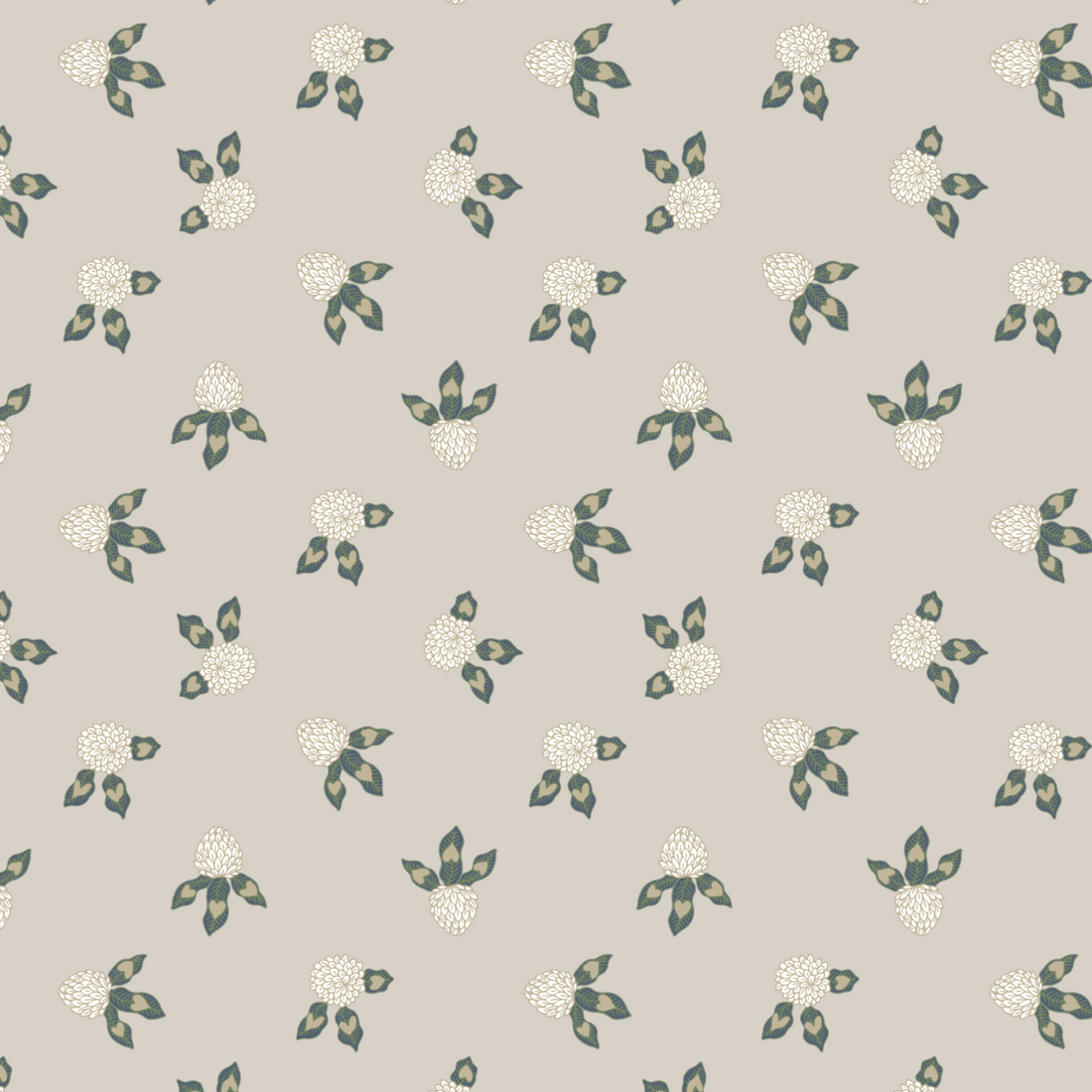 Idalie Peel and Stick Removable Wallpaper by Grateful Artsy Soul