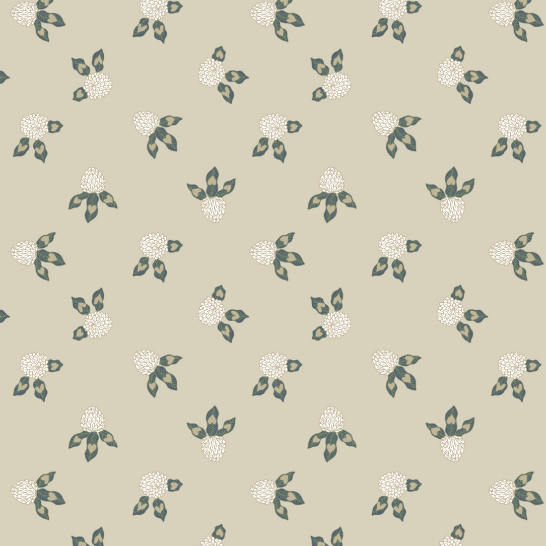 Idalie Peel and Stick Removable Wallpaper by Grateful Artsy Soul