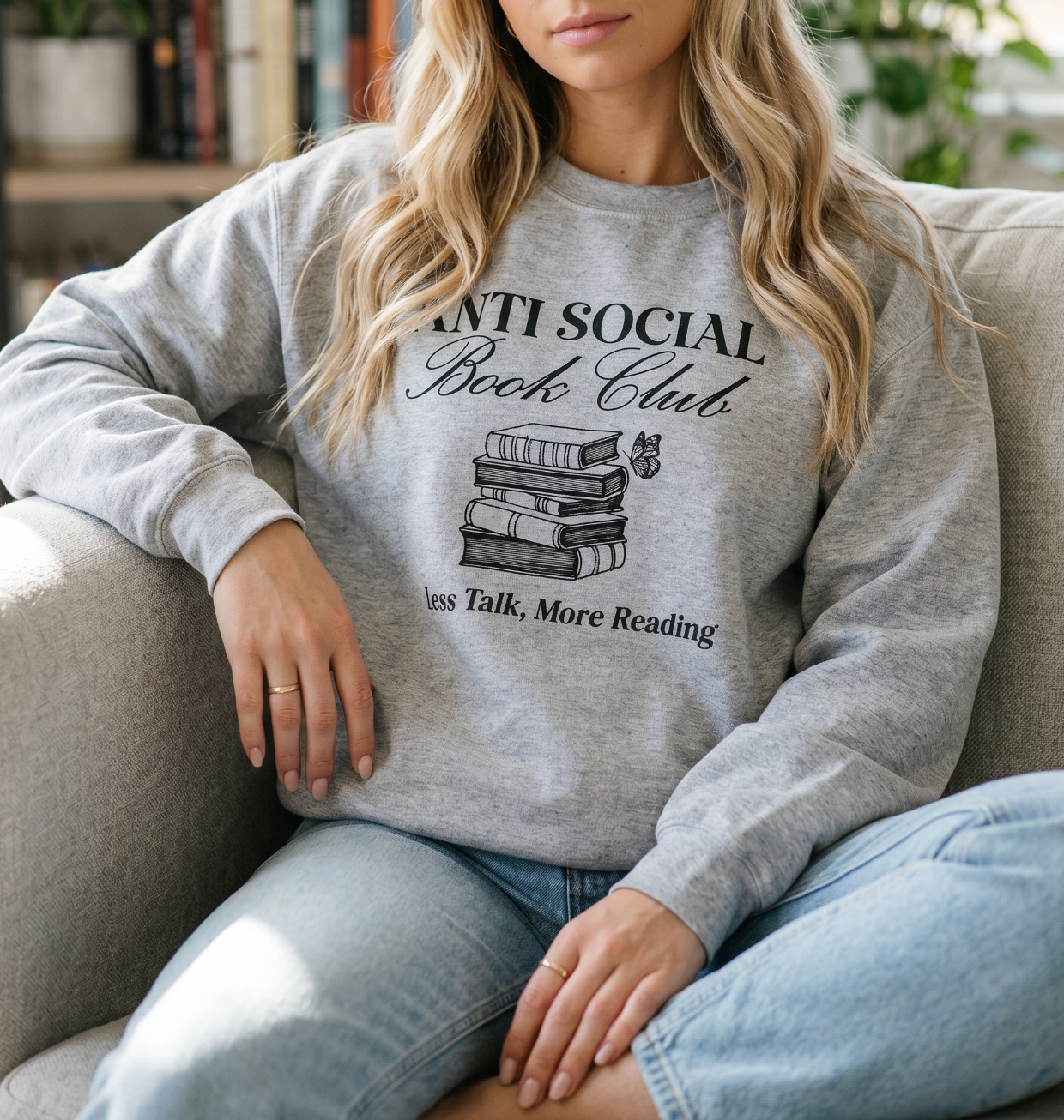 Anti-Social Book Club Women's Sweatshirt