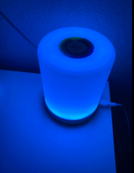 Portable Touch Dimmable LED Bedside Table Lamp for Living Room