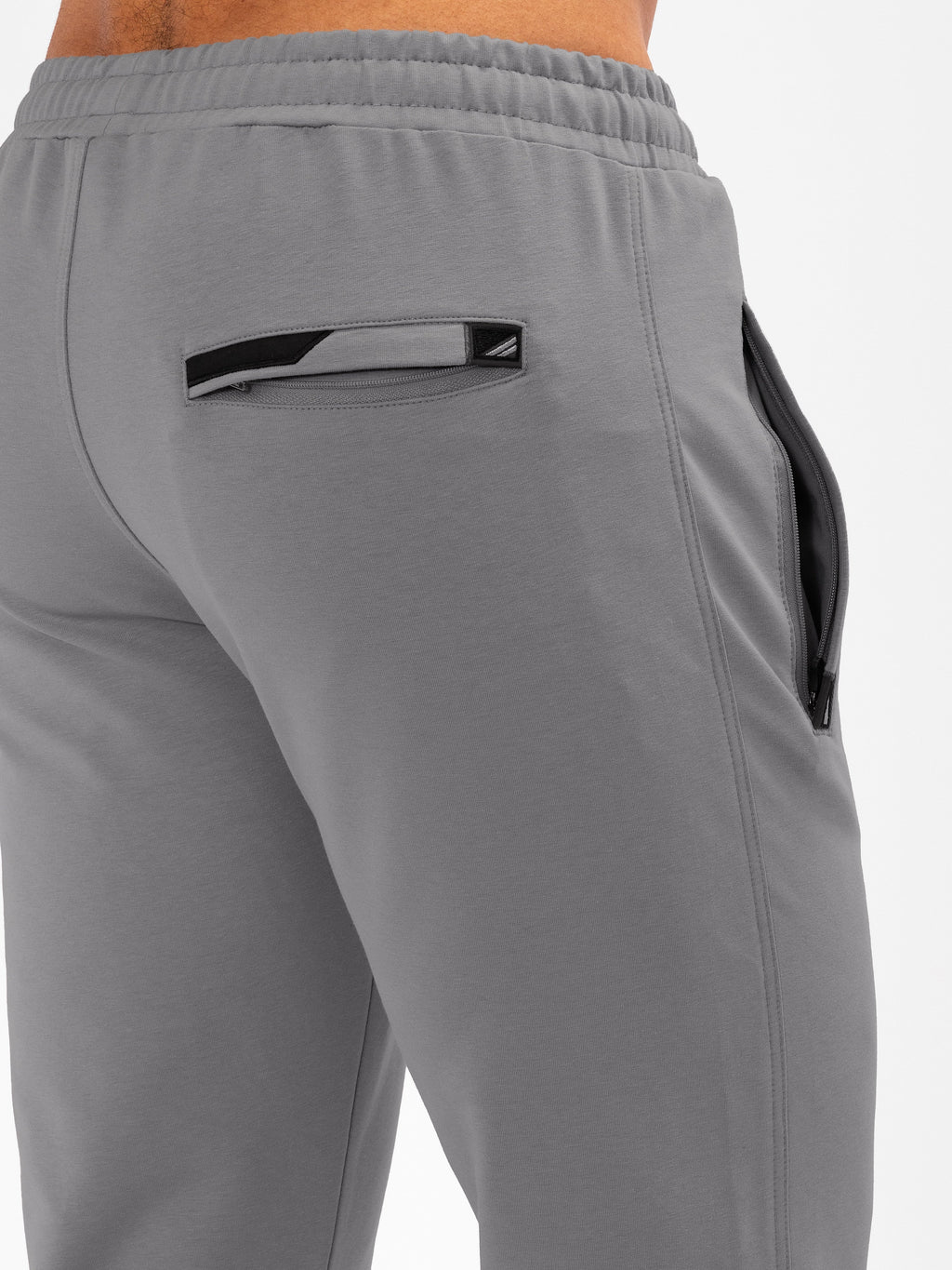 Navy Blue Athletic Tapered Jogger Pants for Tall Men - Image 47
