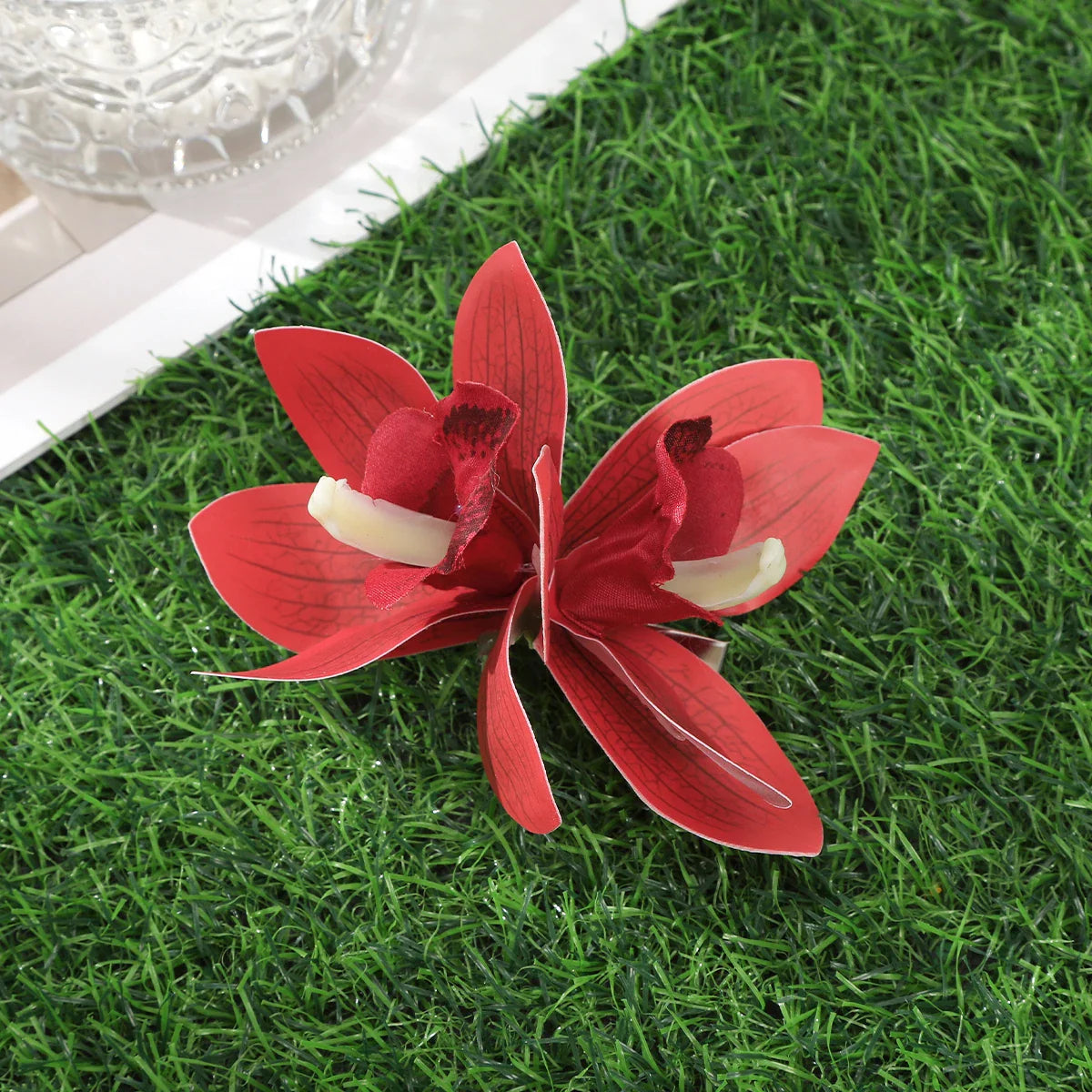 Gladiolus Flowers Small Hair Clip accessory