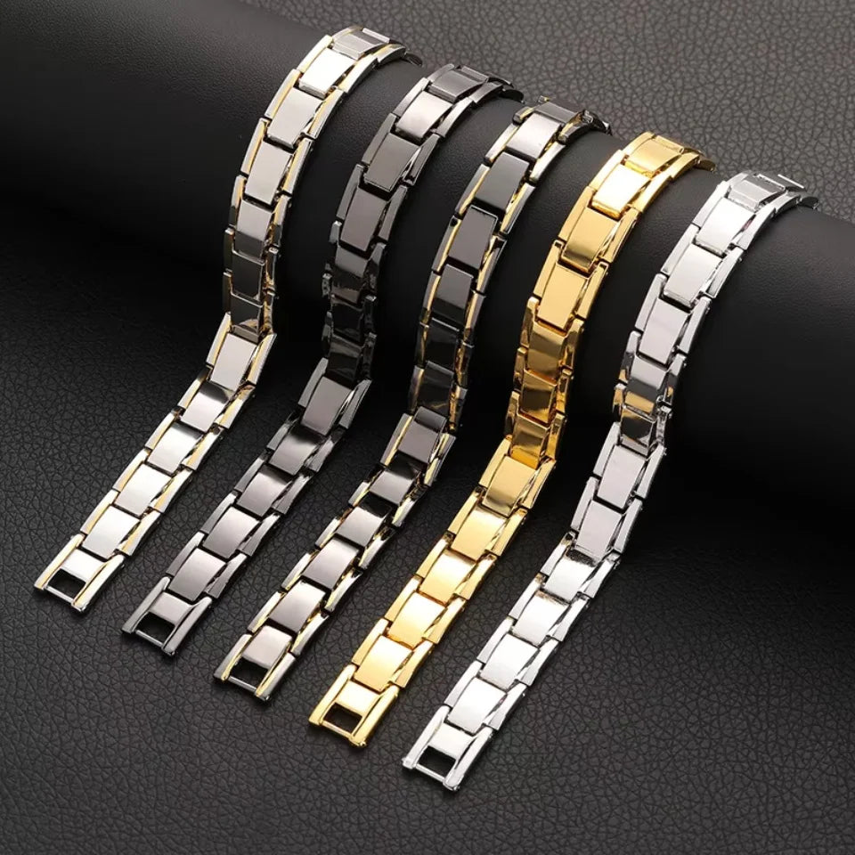 Fashion Stainless Steel Bangle Bracelet 9mm Width Italian Elastic Charm Bracelet Simple Design Men Women DIY Jewelry Gifts
