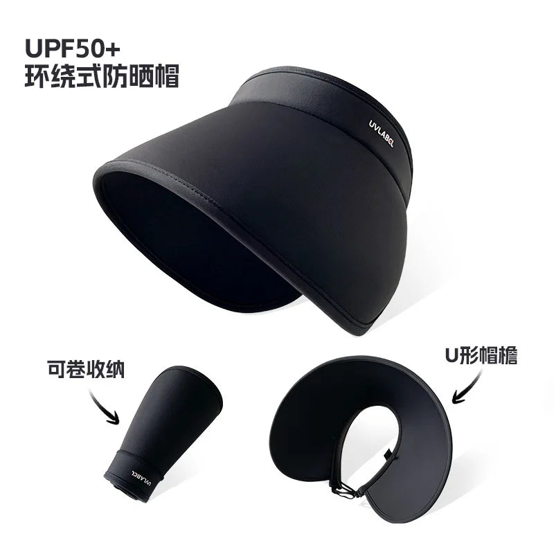 Wide Brim Floppy Sun Visor Hat for UV Protection - Image 9
