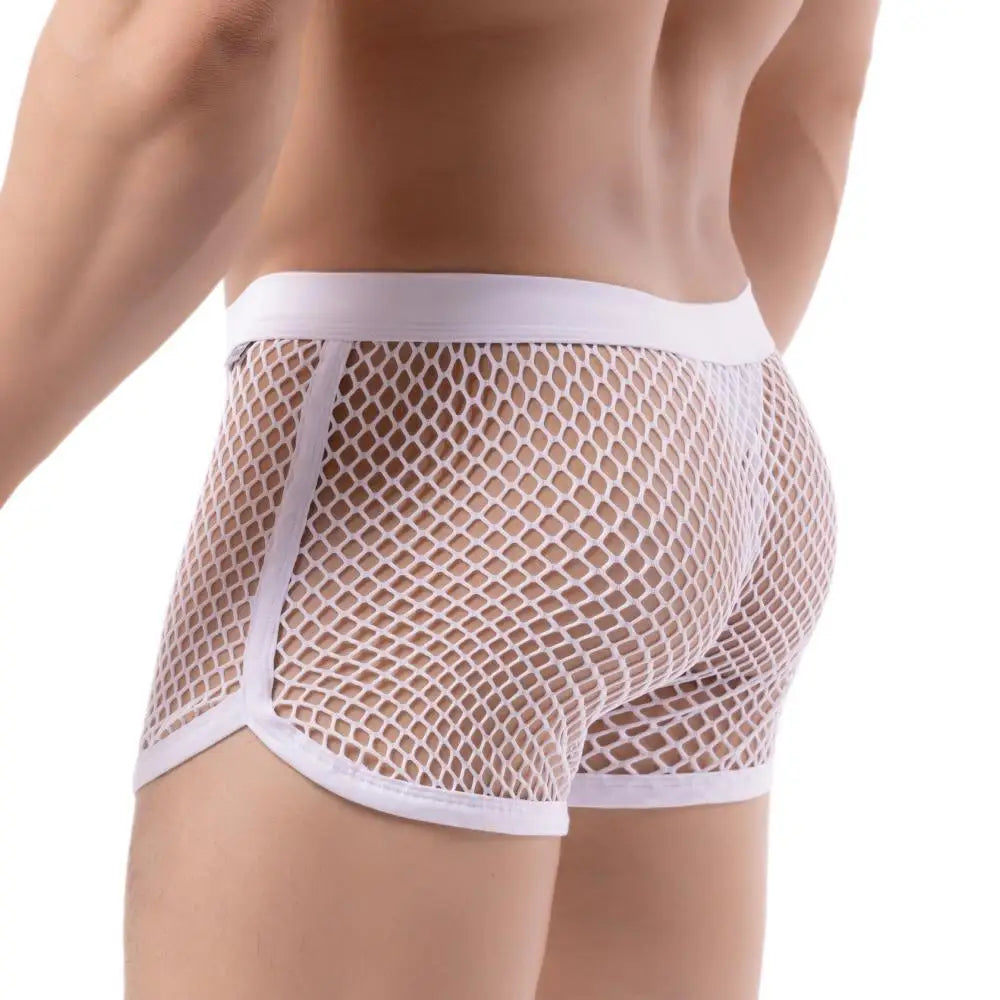 100% See-through Mesh Trunks