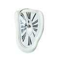 2026 New Novel Surreal Melting Distorted Wall Clocks Surrealist Salvador Dali Style Wall Decororation Home Garden Clock