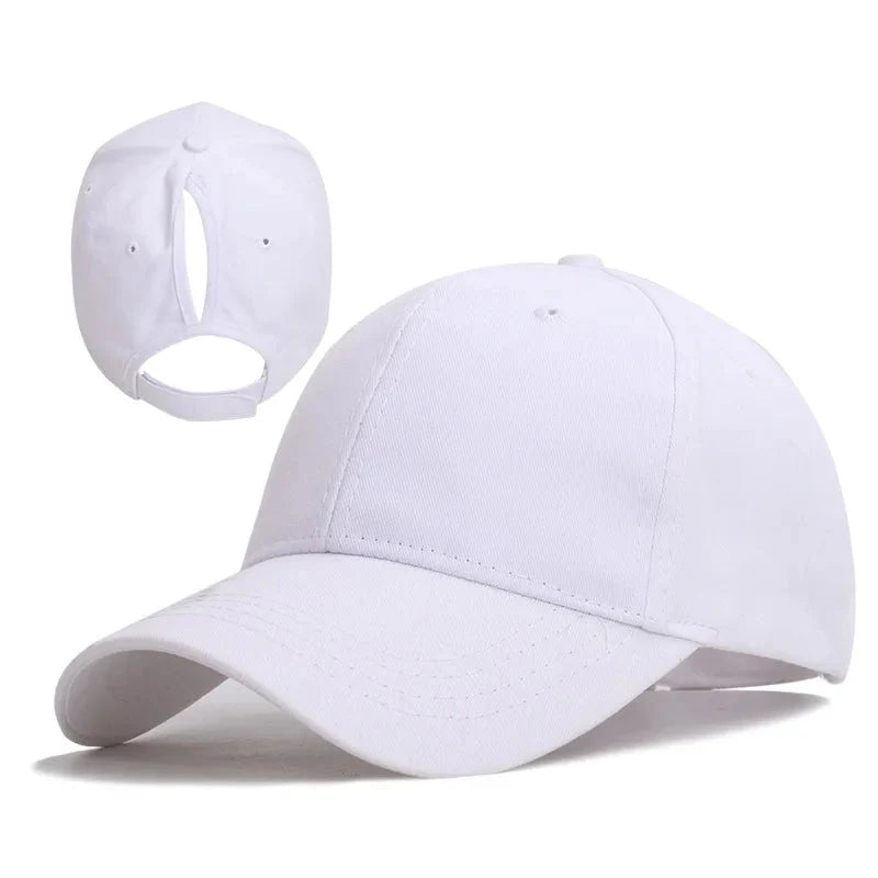 Women’s High-Ponytail Baseball Cap