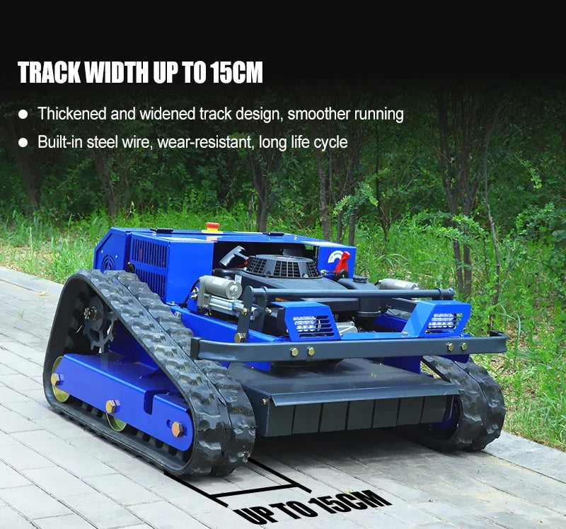 Self-Propelled Remote-Control Lawn Mower – 550mm for Small Gardens