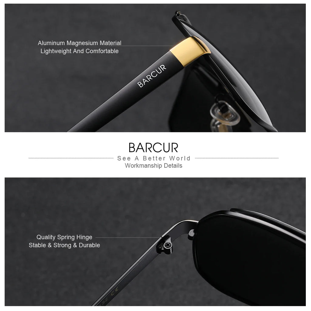 Polarized Sports Sunglasses with UV400 Protection for Outdoor Use