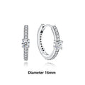 Original 925 Sterling Silver Earrings 2026 Stud Hoop Crystal Earings For Women Rose Gold Crown Heart Infinity Bee Earing Jewelry