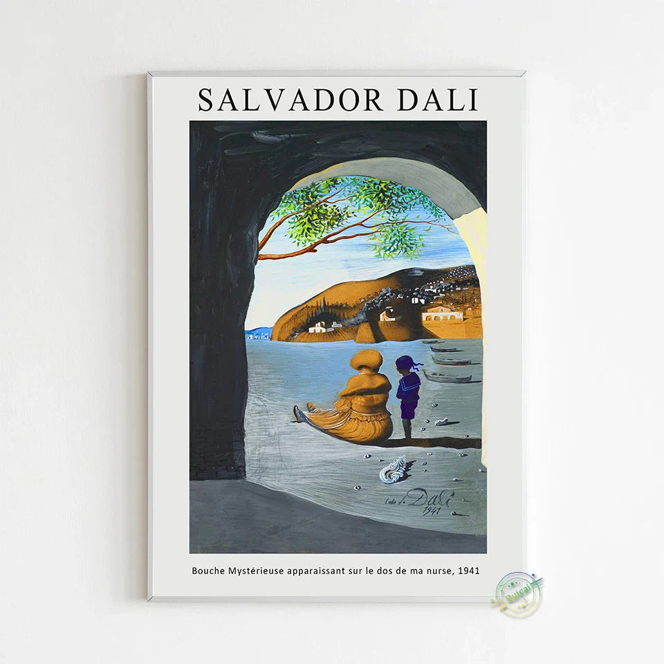 Salvador Dali Surrealism Poster Wall Art Canvas Painting Posters And Print Picture For Living Room Home Decoration Gift