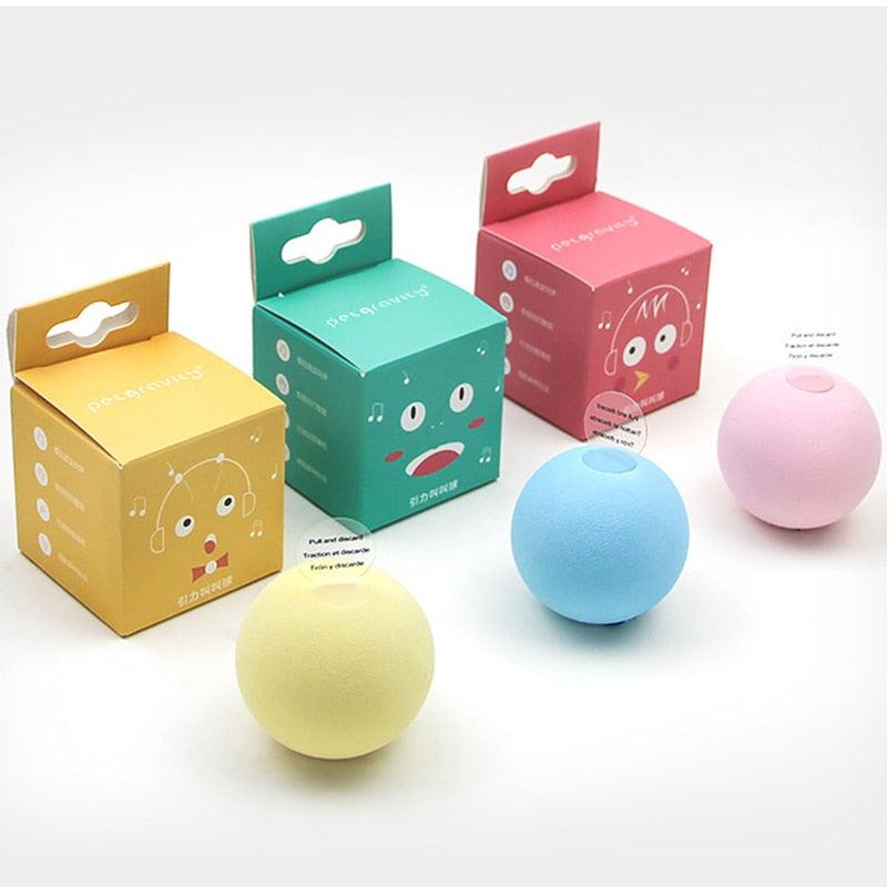 Smart Interactive Cat Toy Gravity Ball with Realistic Animal Sounds