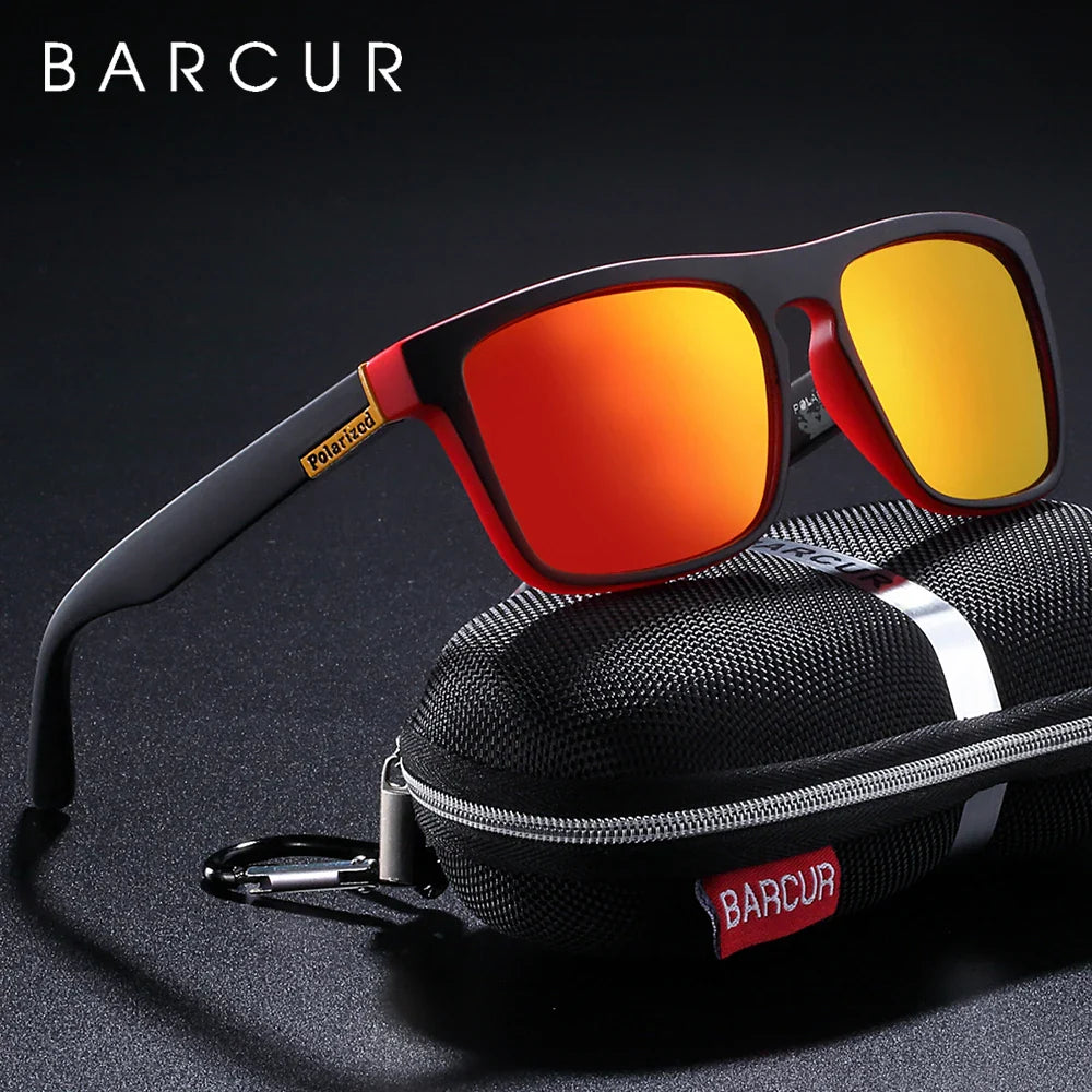 Men's Polarized Driving Sunglasses Lightweight TR90 Anti-Glare
