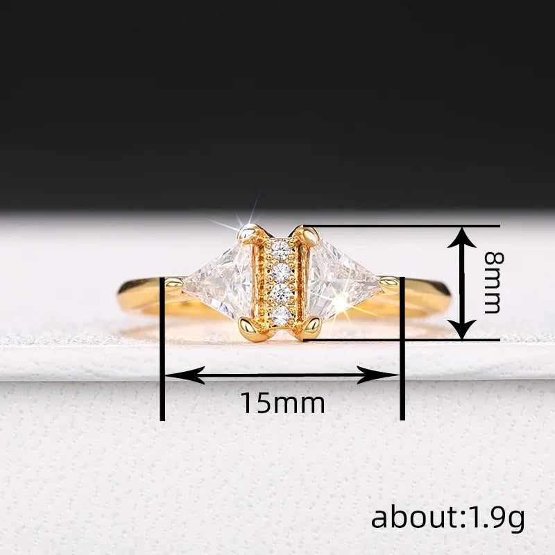 925 Sterling Silver Eternity Princess Square Cubic Zirconia Crystal Rings Women's Wedding Engagement Luxury Classic Lady Jewelry