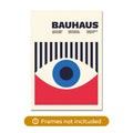 Modern Abstract Geometry Bauhaus Eye Poster Wall Art Aluminum Frame Prints Canvas Painting Poster Living Room Home Decor