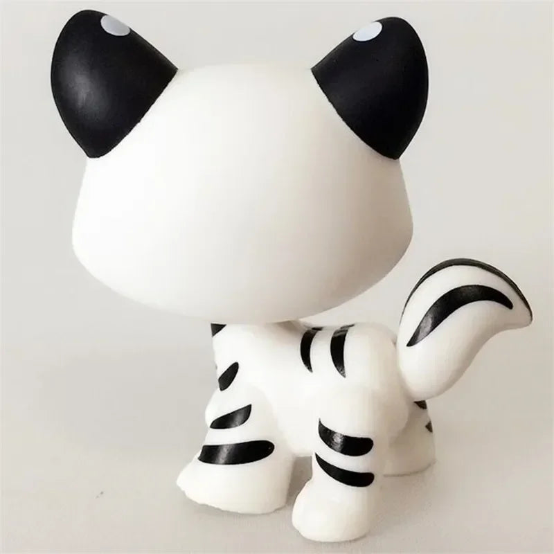 Mini Pet Shop Animal Figures Playset – Collectible Plastic Puppy & Kitty Toys