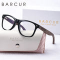 Natural Wood Oval Polarized Sunglasses for Women