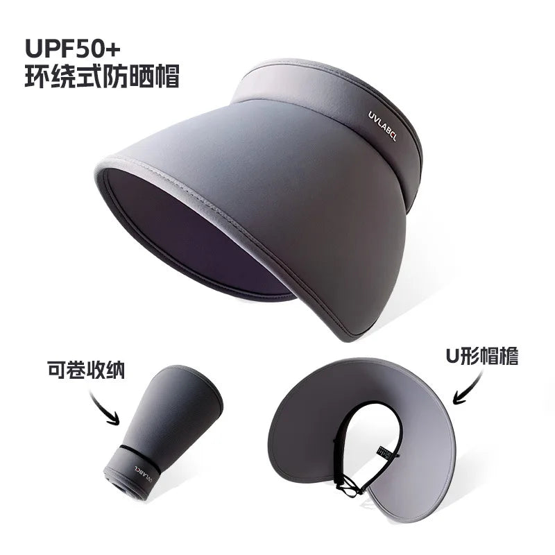 Wide Brim Floppy Sun Visor Hat for UV Protection - Image 8