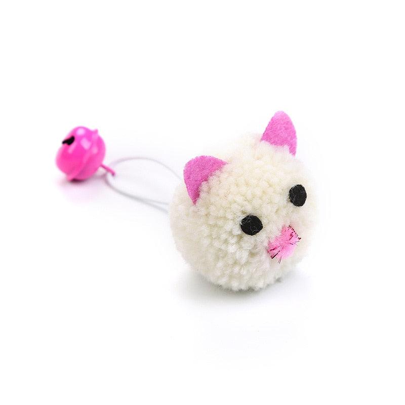 Plush Mouse Cat Toys with Bells – Interactive Soft Molar Set