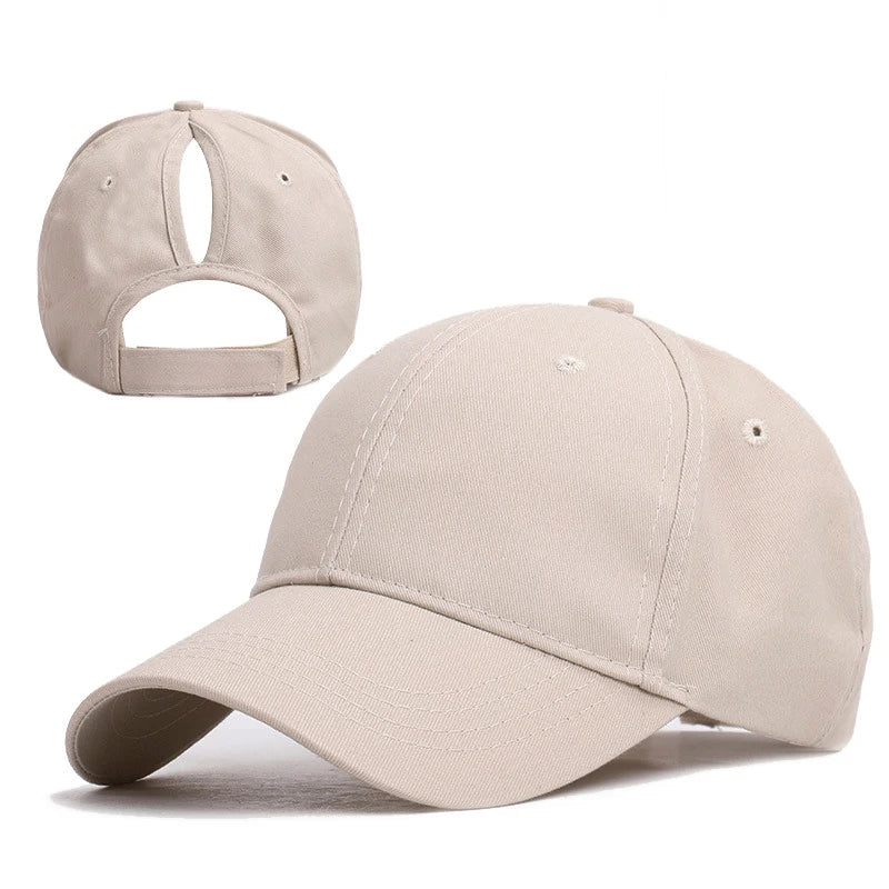 Women’s High-Ponytail Baseball Cap