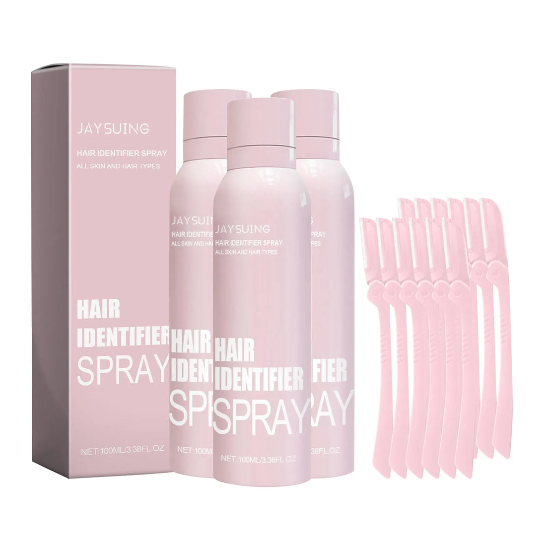 1/2/3 PCS Hair Identifier Spray For Face,to Show Facial Hair