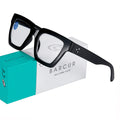 Retro Leopard Print Reading Glasses with Blue Light Filter