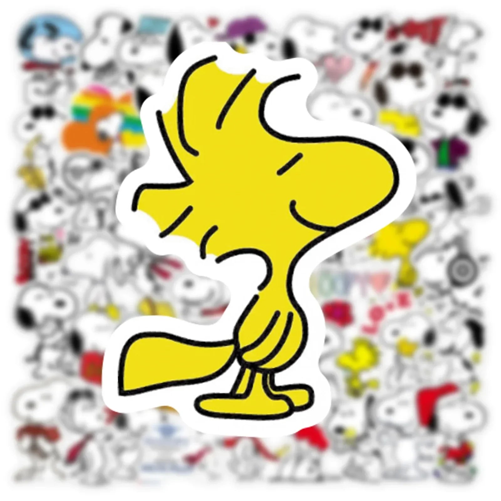 50Pcs Cartoon SnoopyDog Stickers for Kids Laptop Skateboard Graffiti Skateboard Laptop Water Bottle Motorcycle Sticker Toy Decal