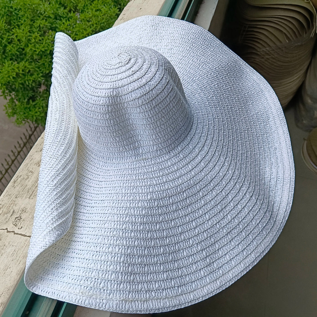Women's Straw Fringed Open-Top Sun Visor Hat for Summer Beach - Image 23