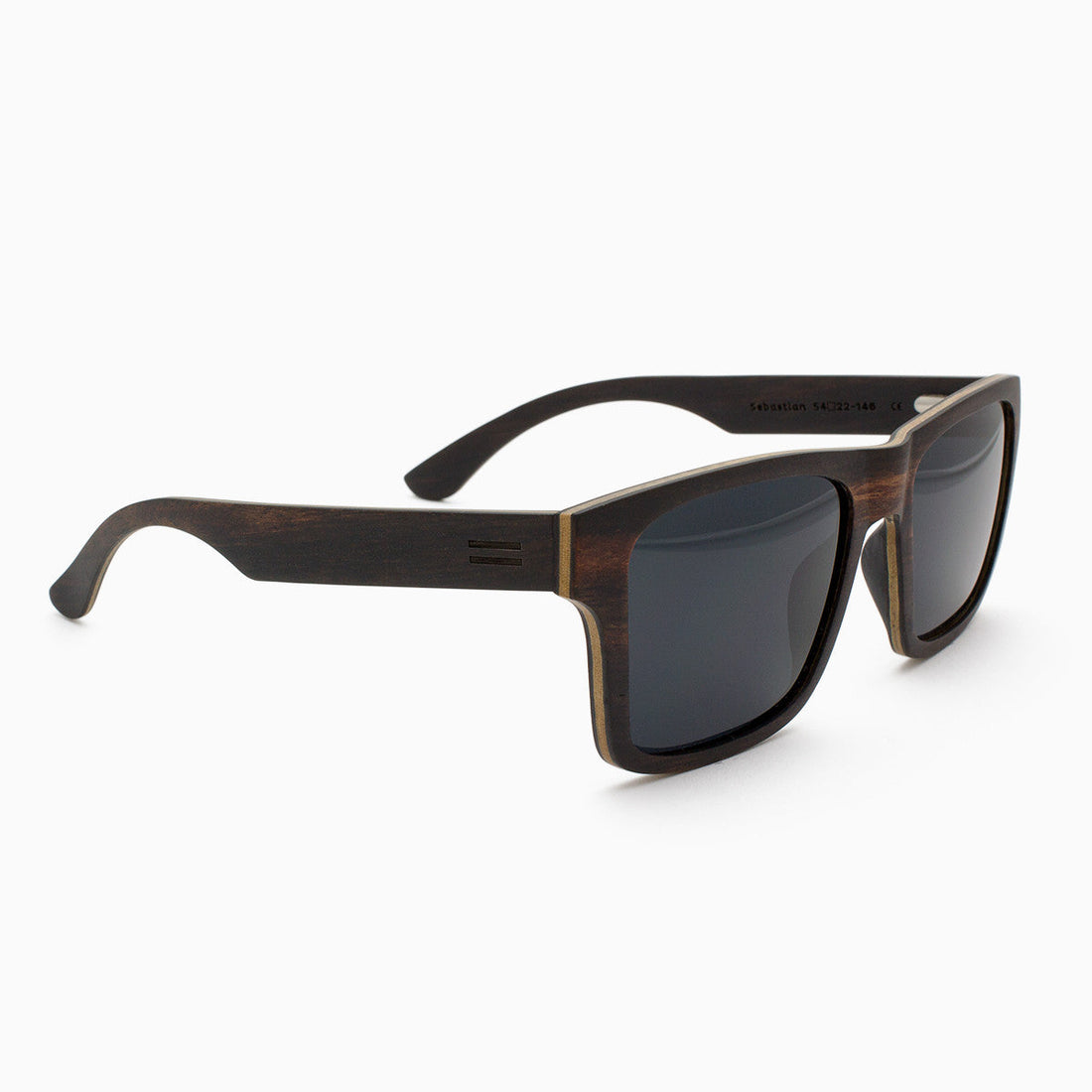 Sebastian Unisex Eco-Friendly Wood Sunglasses