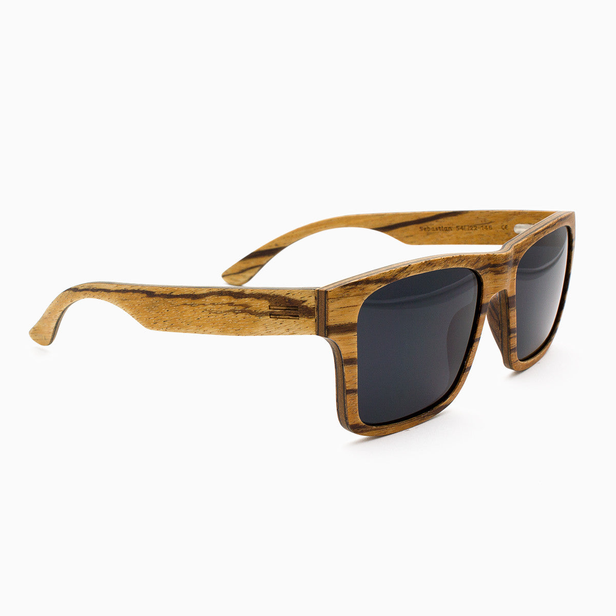 Sebastian Unisex Eco-Friendly Wood Sunglasses