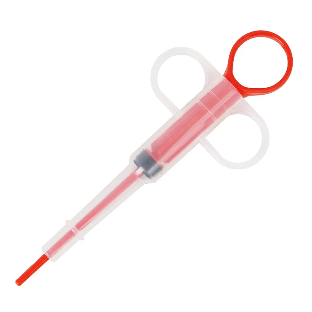 Pet Pill Feeder – Soft Tip Pill Syringe Dispenser for Dogs & Cats, Easy Tablet & Capsule Medicine Shooter