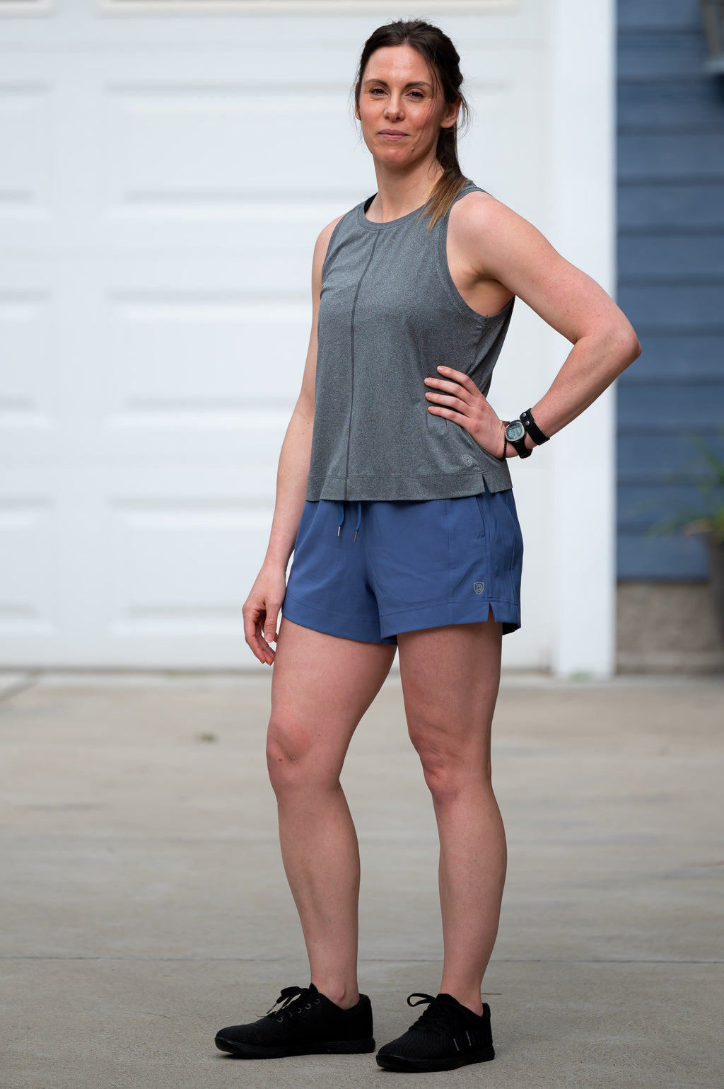 Indie 2.0 Women's Athletic Sport Shorts with Pockets - Image 11