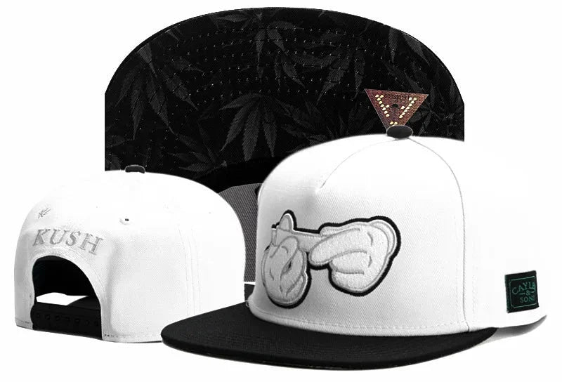 Classic Snapback Hat – Flat Bill Adjustable Baseball Cap
