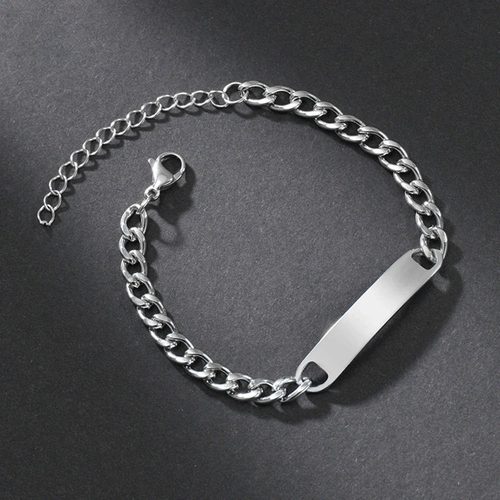 2025 Custom Eye Photo Couple Bracelet Stainless Steel Personalized Romantic Anniversary Wedding Valentine Gift Memory Jewelry
