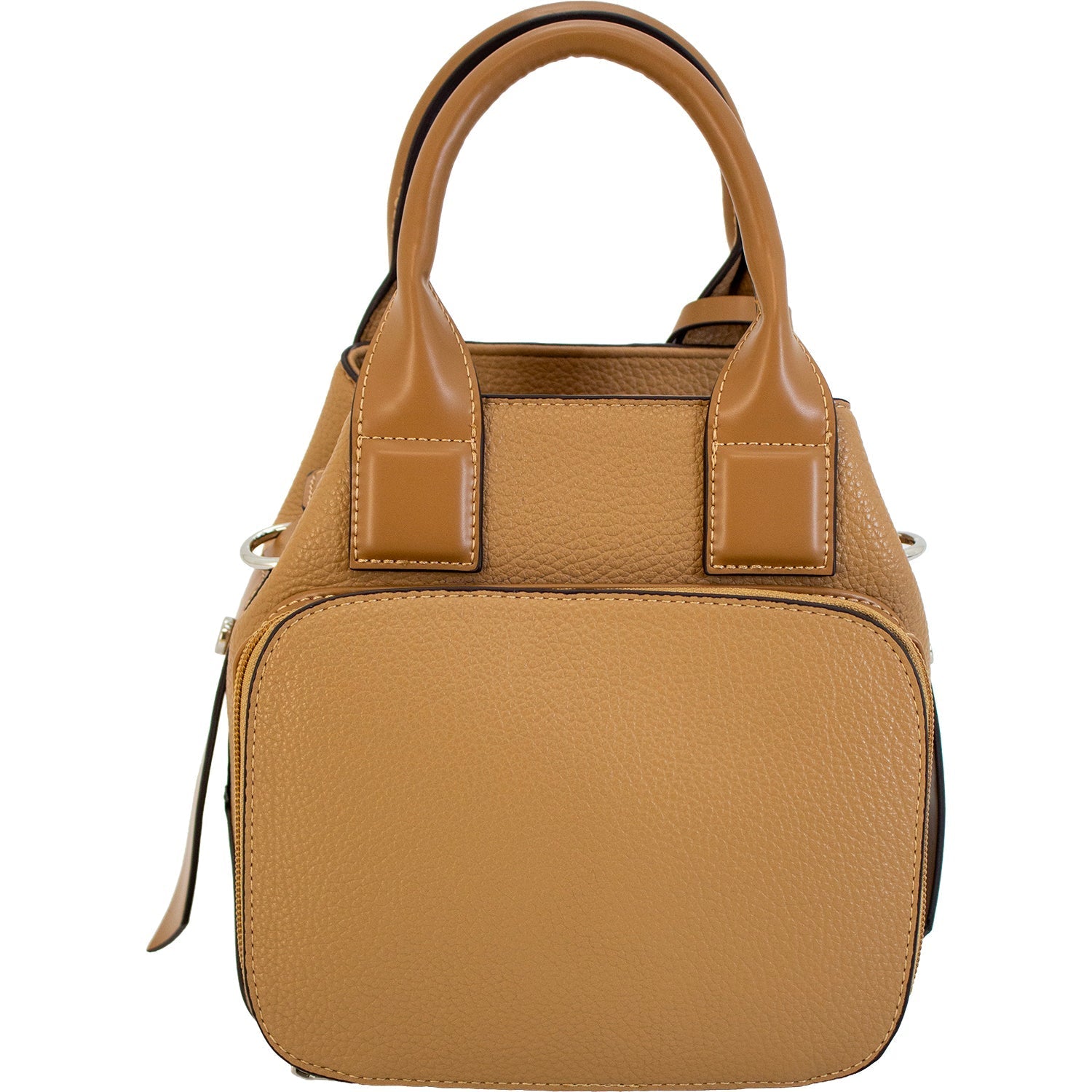 Sequoia Compact Leather Satchel – Minimalist Tan Everyday Carry