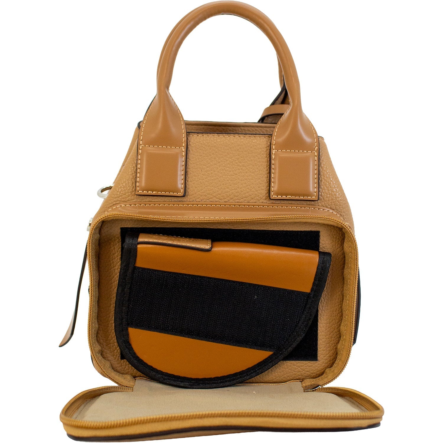 Sequoia Compact Leather Satchel – Minimalist Tan Everyday Carry