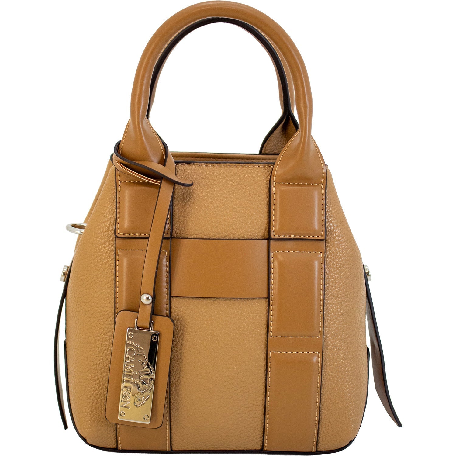Sequoia Compact Leather Satchel – Minimalist Tan Everyday Carry