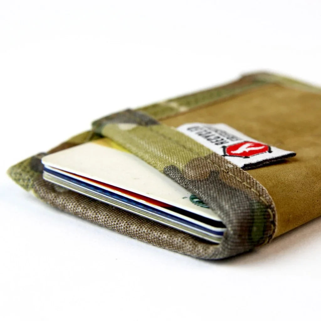 Sergeant Combat Boot Leather Minimalist Wallet