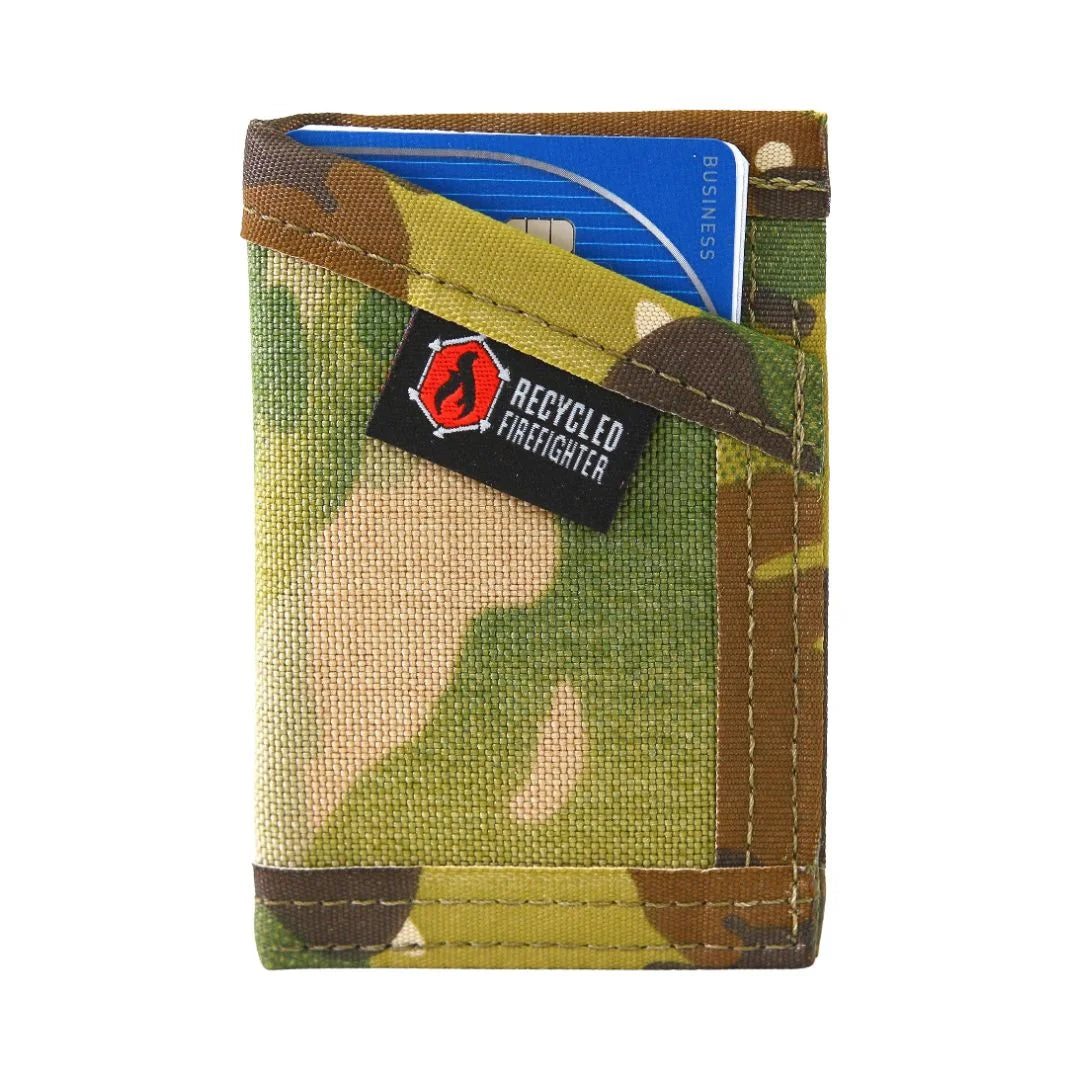 Sergeant Wallet Nylon Edition in camo finish, front pocket tactical wallet