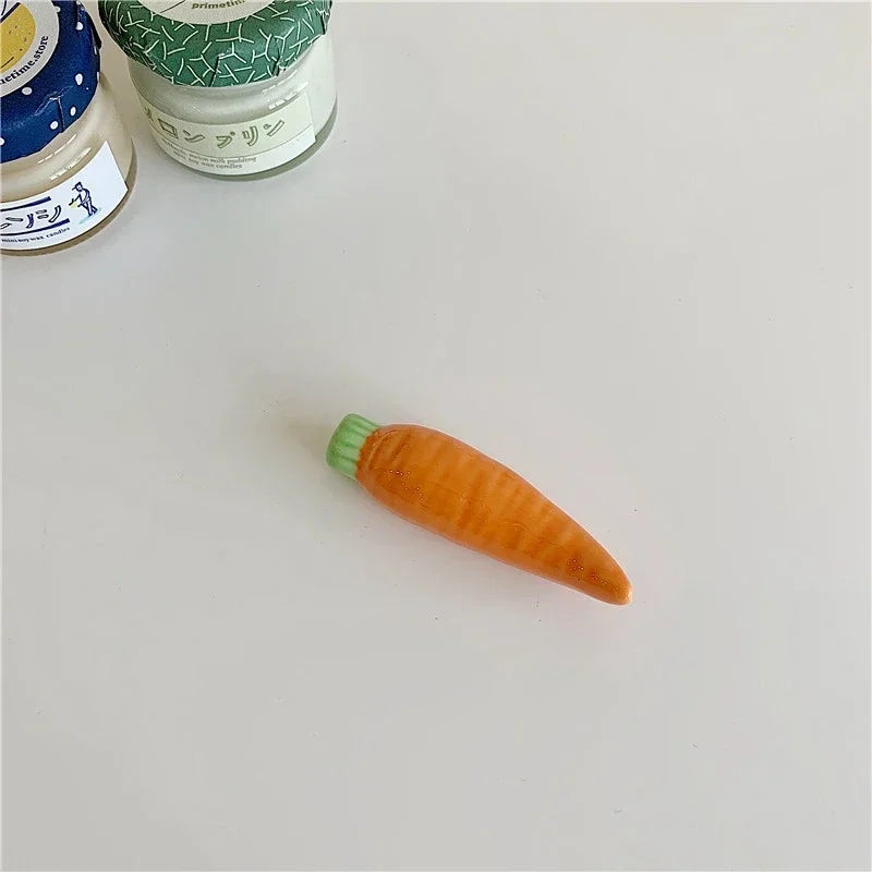 Ceramic Food Shaped Decorative Chopsticks Holder Set