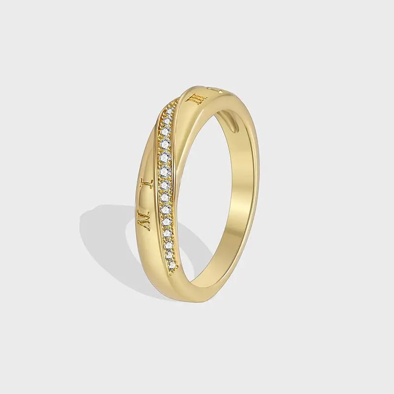 925 Sterling Silve Fashion Wedding Ring For Women Micro Paved Cubiz Zircon Finger Rings Female Engagement Jewelry Accessories