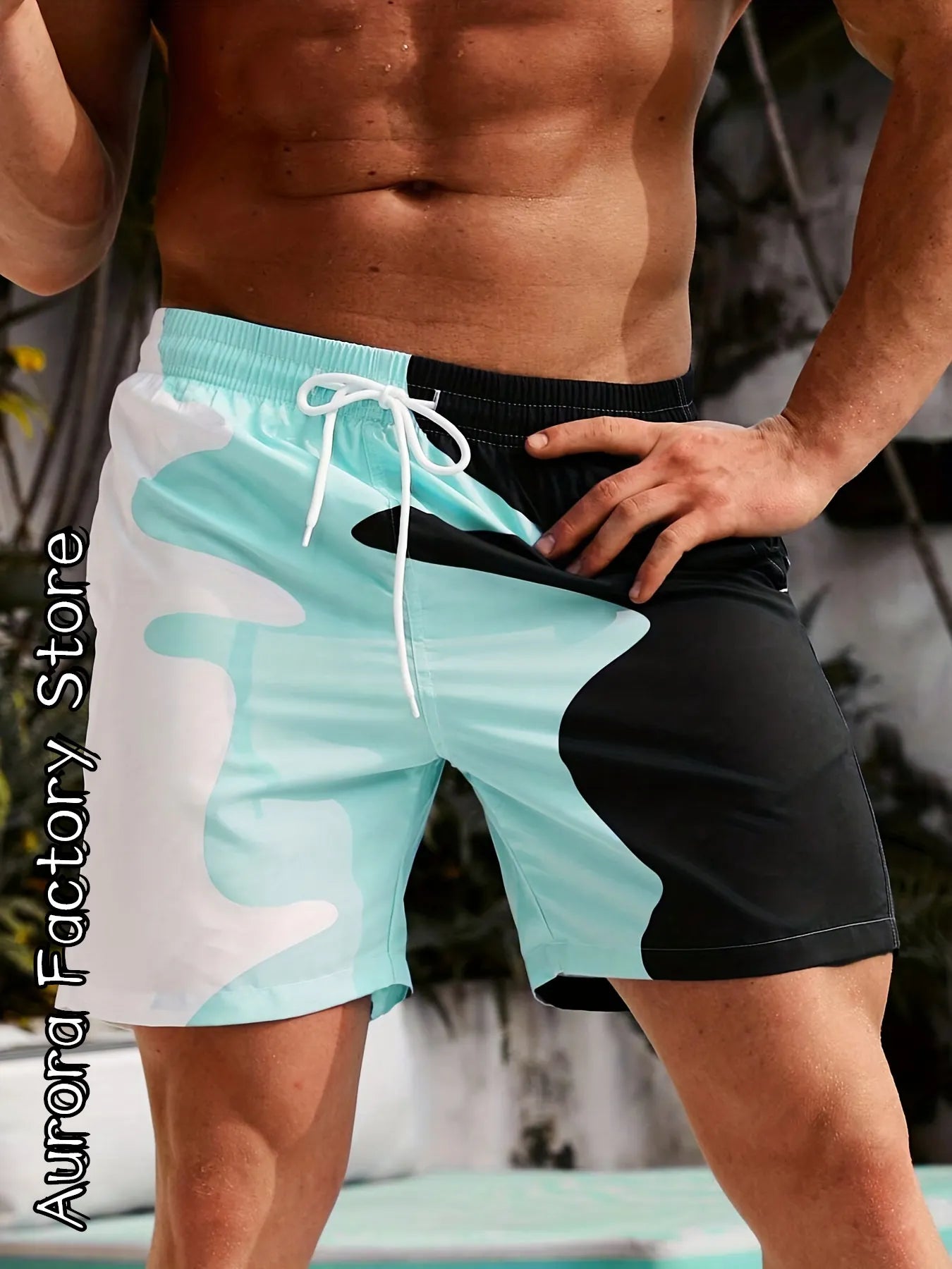 Summer Men Colorful 3D Shorts