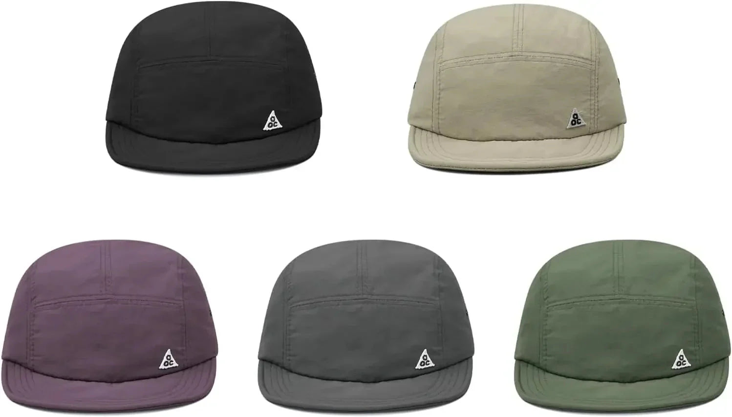 Summer 5-Panel Trucker Cap with Short Brim for Outdoor Activewear - Image 4
