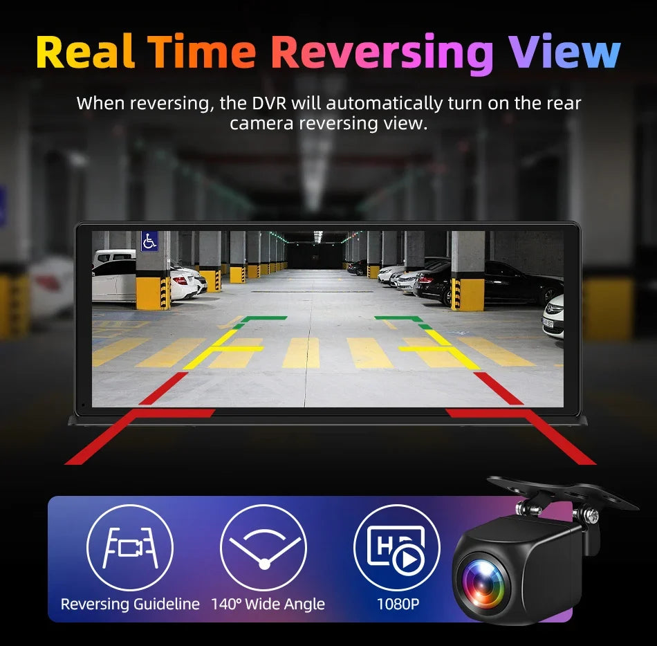 11.3 Inch Portable CarPlay Screen – HD Wireless Touch Display for Apple CarPlay and Android Auto