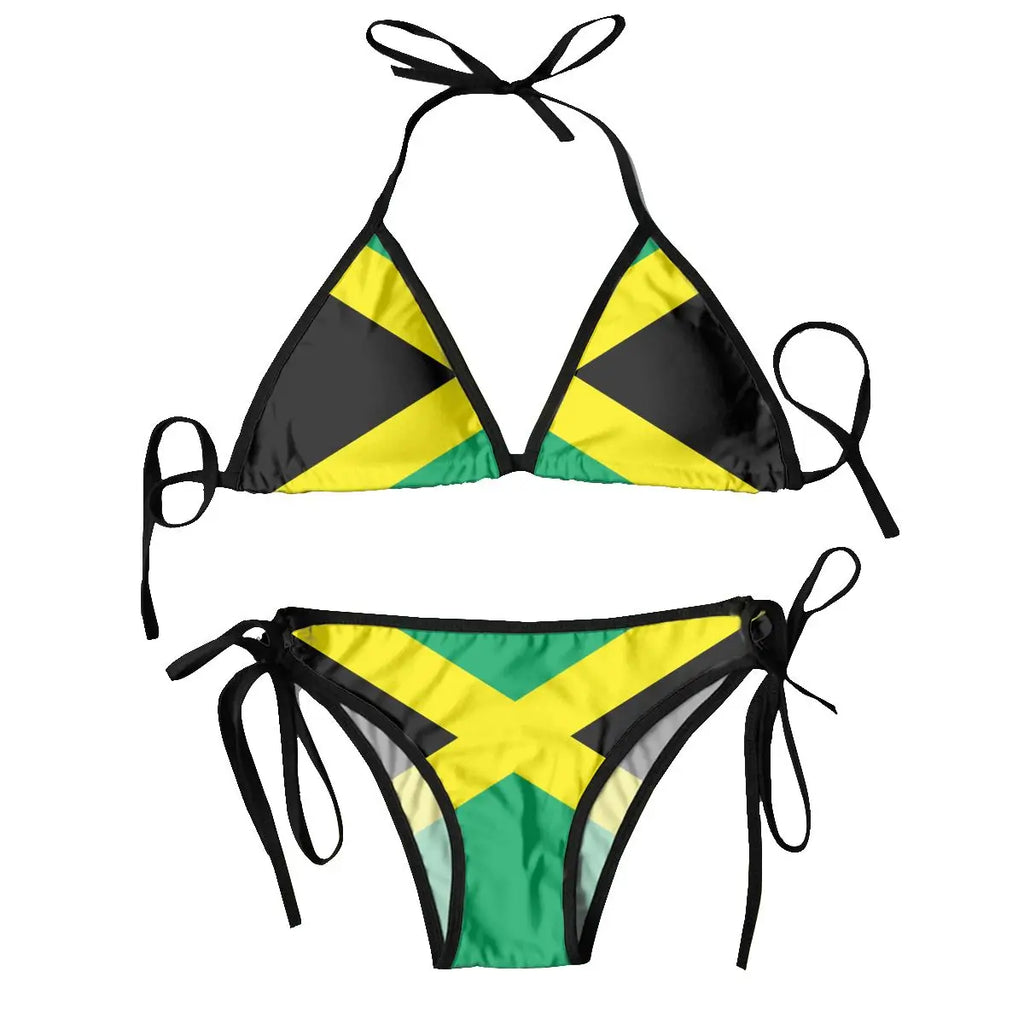 Jamaican Flag two piece swimsuit