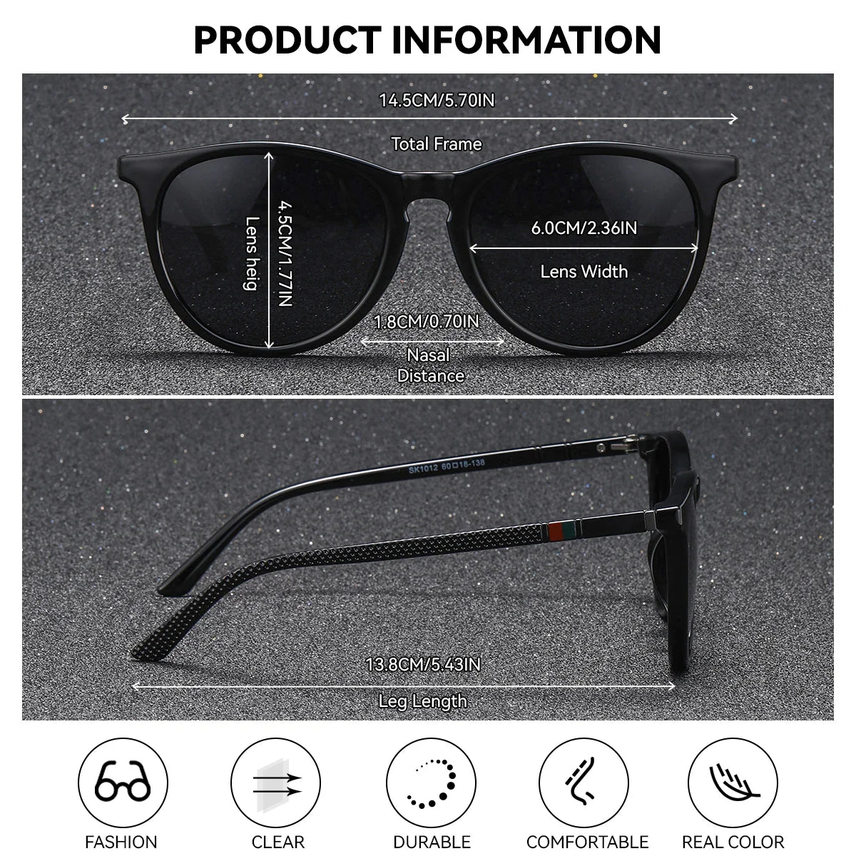 Pink Round Polarized Sunglasses – Lightweight Fashion Eyewear