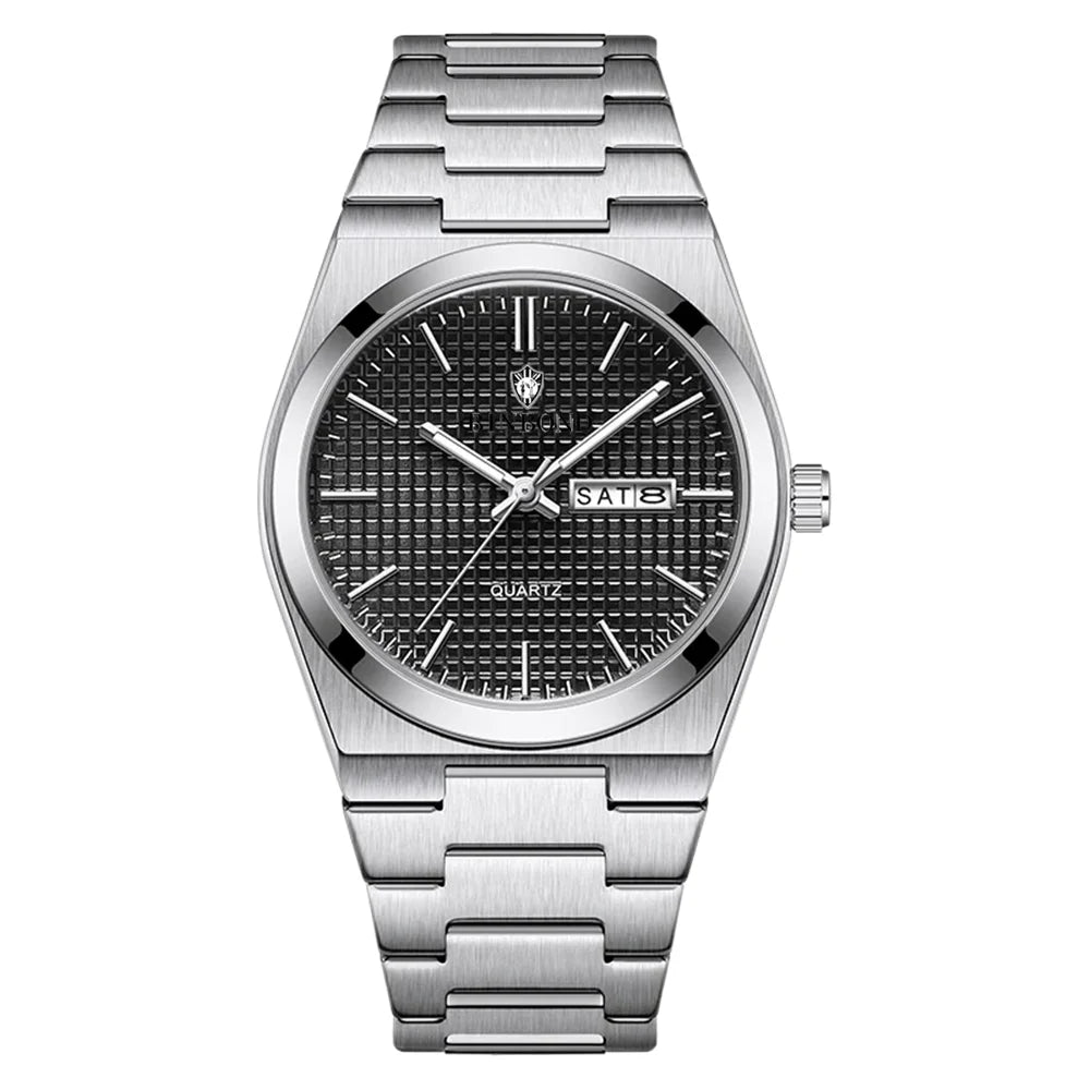 Fashion Quartz Wristwatches New Brand Simple Style Sky Blue Luxury Watch Man Automatic Watches For Men Clock Mens Gifts Reloj