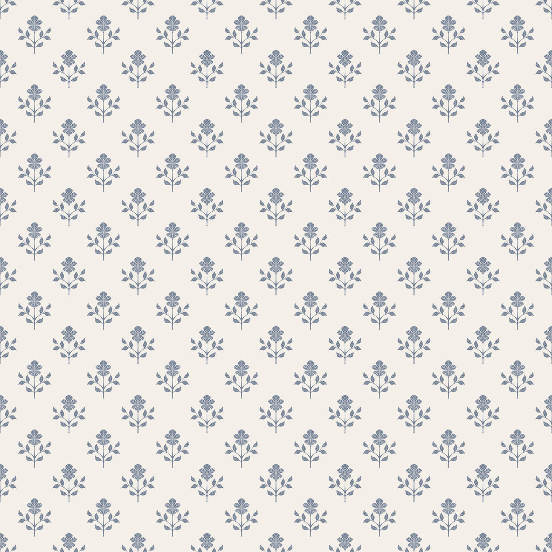 Shiloh Floral Removable Wallpaper in Sage-Green and Dusty-Rose