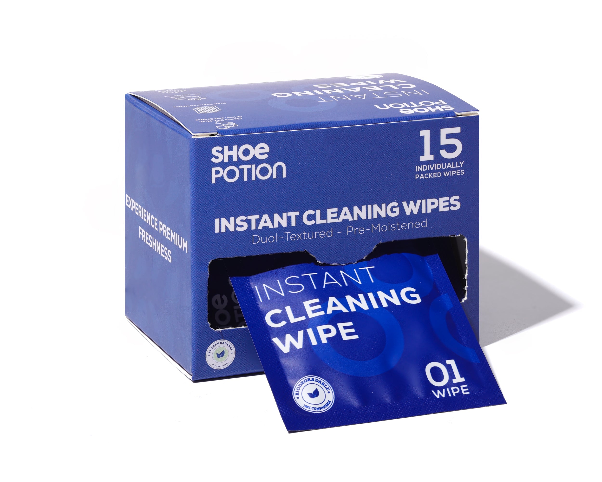 Instant Shoe Cleaning Wipes