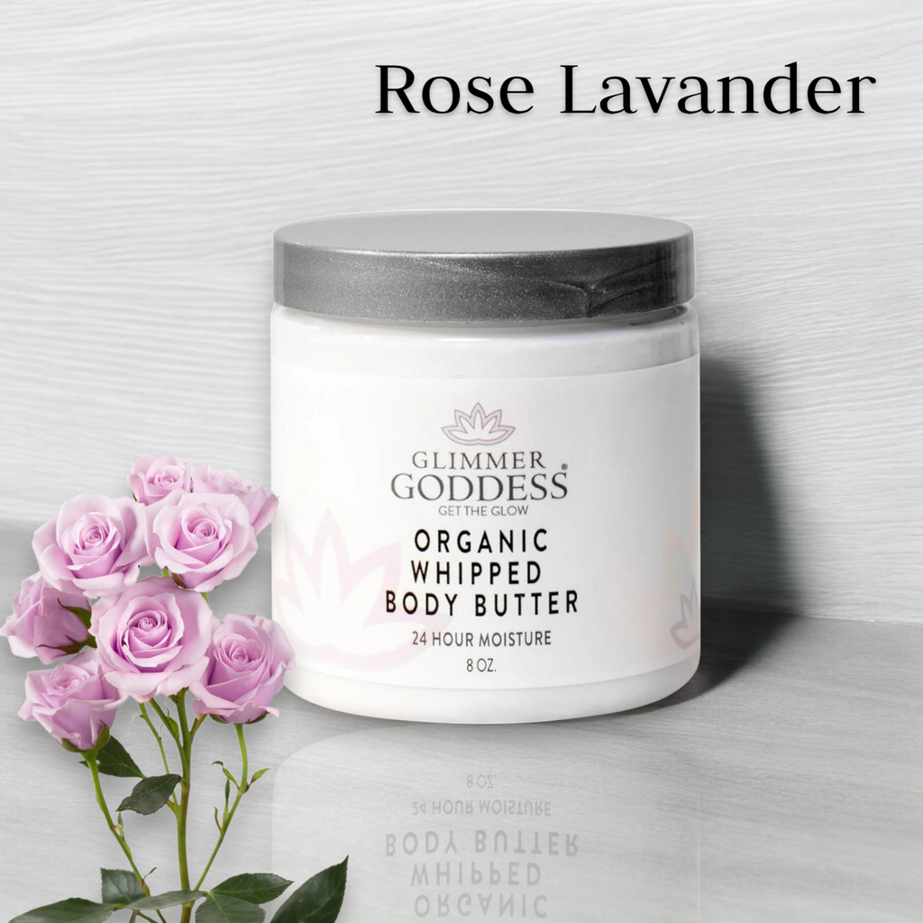 Organic Whipped Body Butter - Rose Lavender